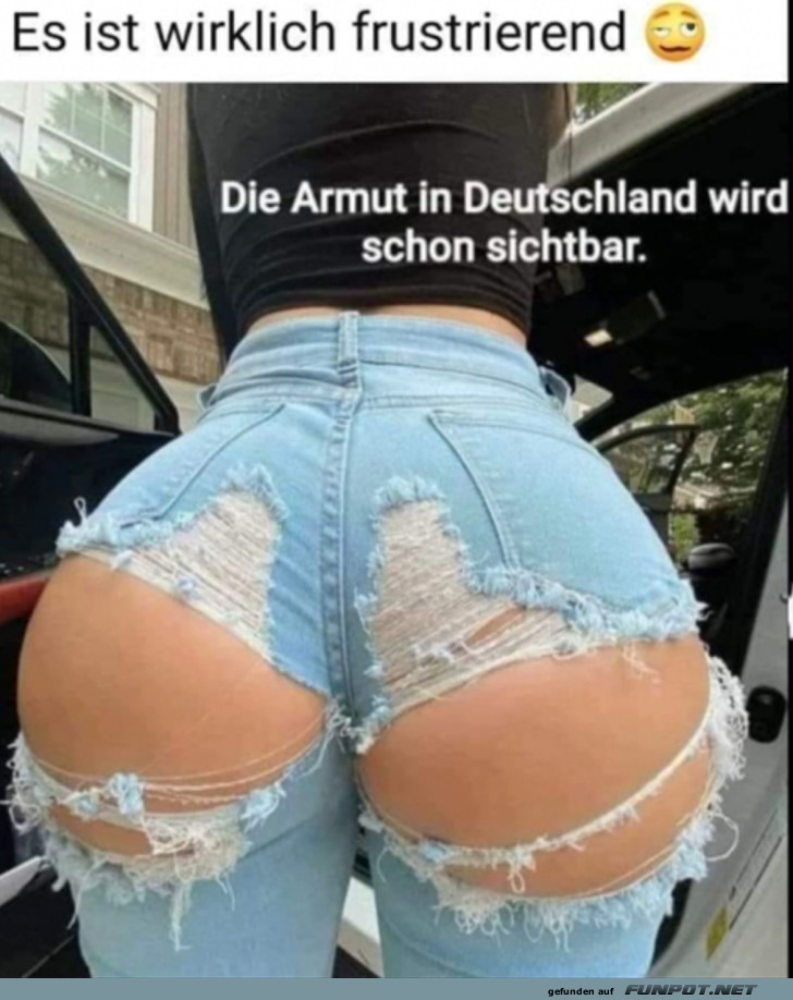 Die Armut wird sichtbar