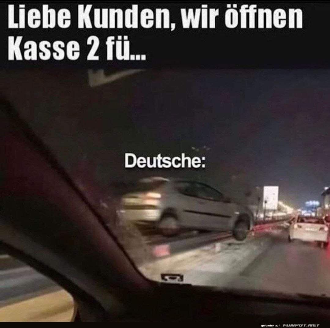 Kaum zu Ende gesprochen