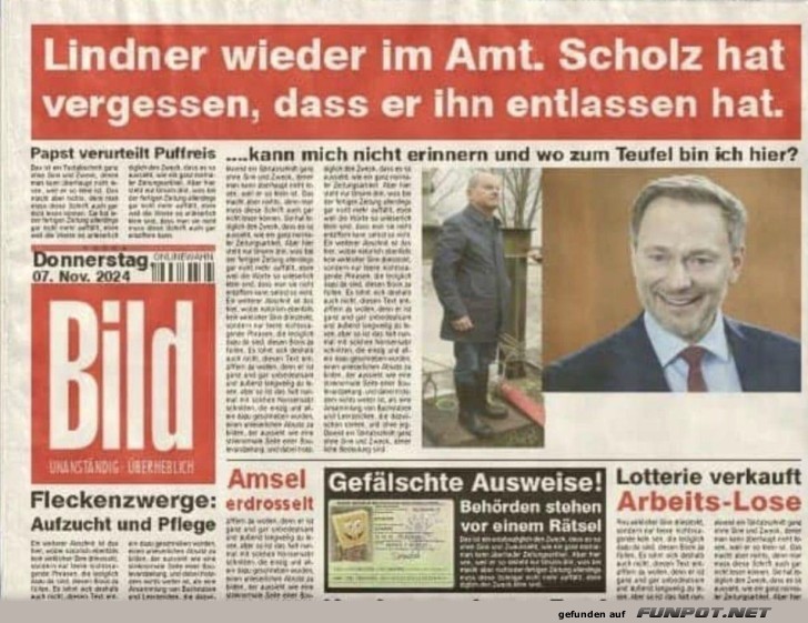 Lindner wieder im Amt!!!