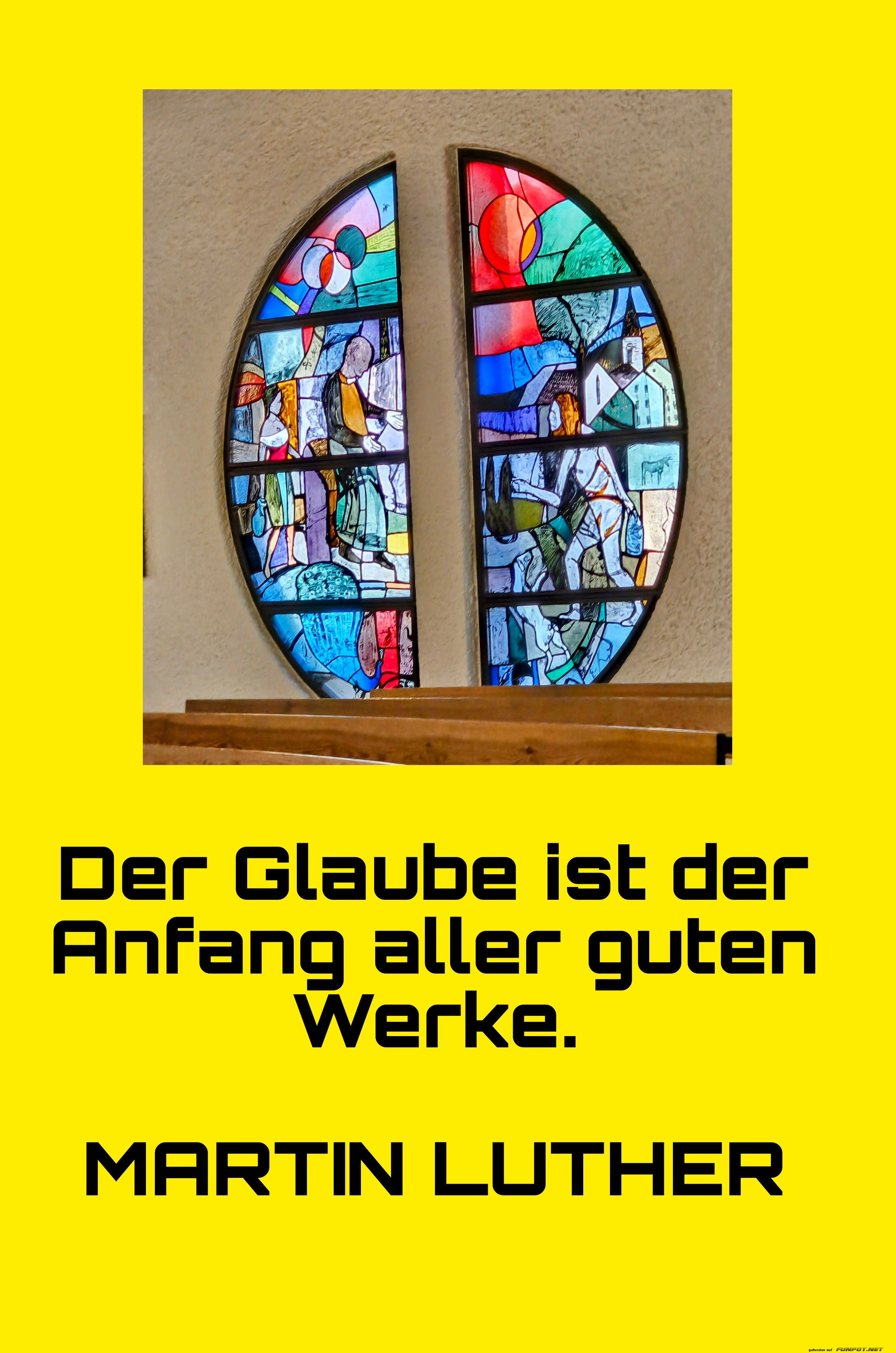 der glaube ist der anfang