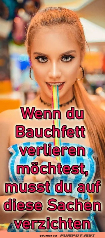 Wenn du Bauchfett verlieren mchtest -