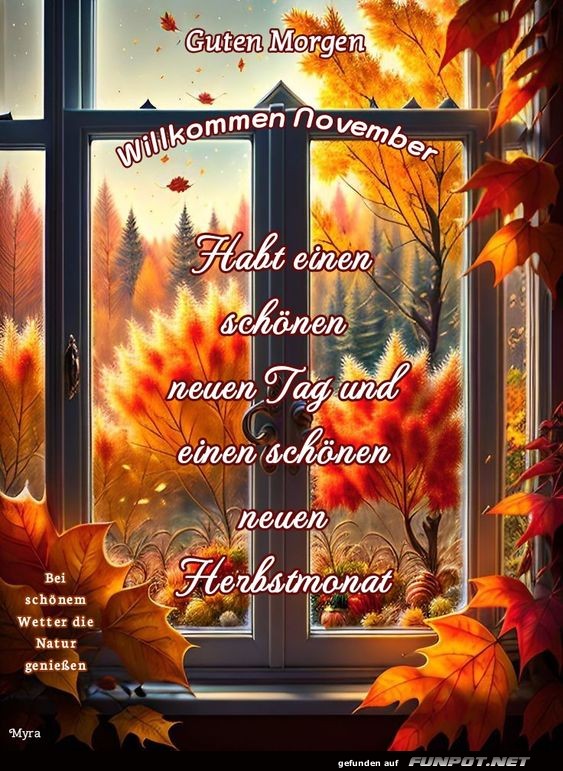 Willkommen November