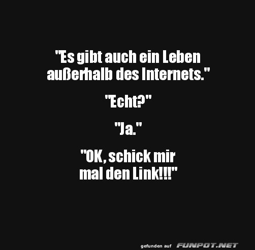 Ein Leben auerhalb des Internets