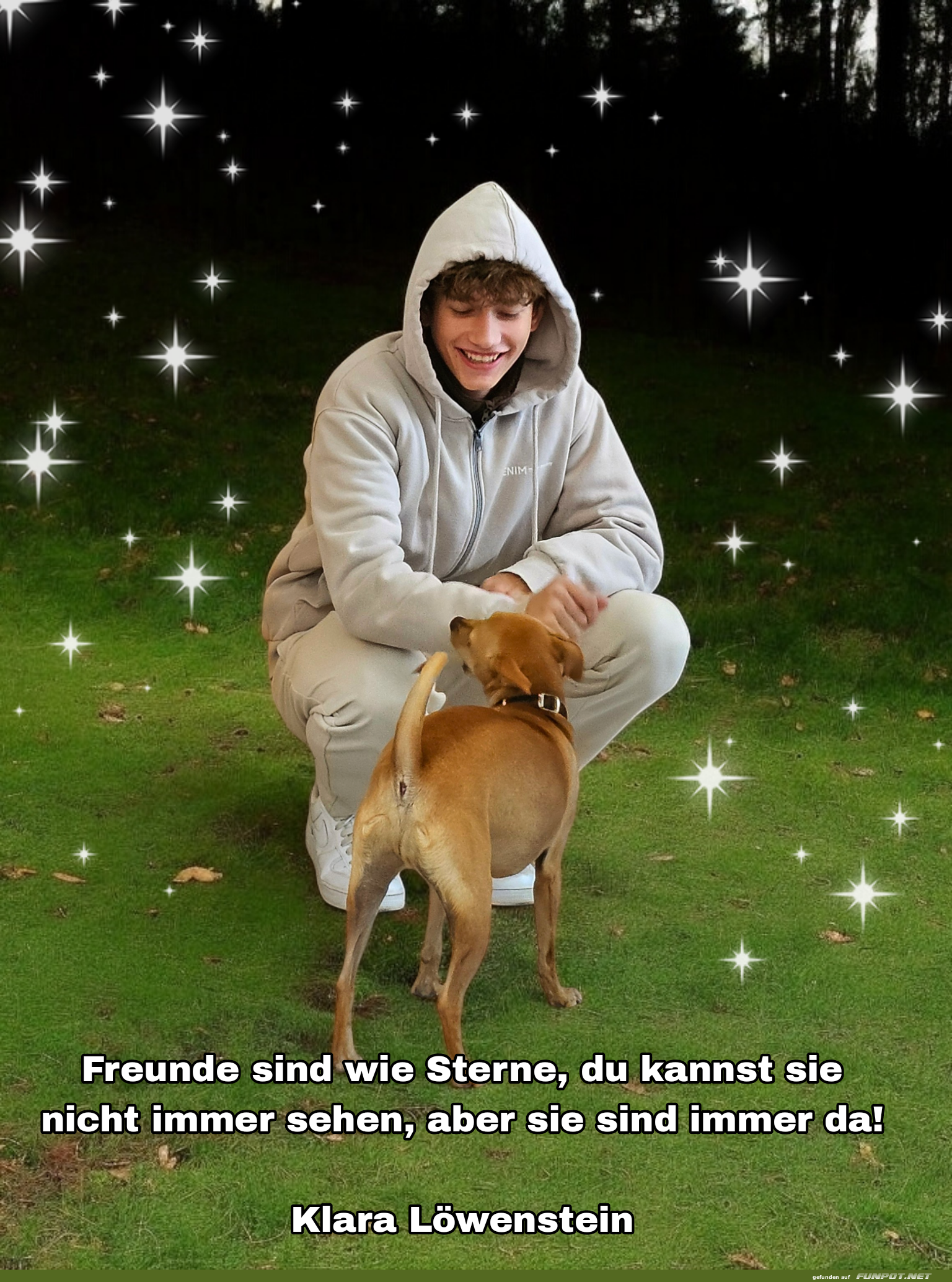 freunde sind wie sterne