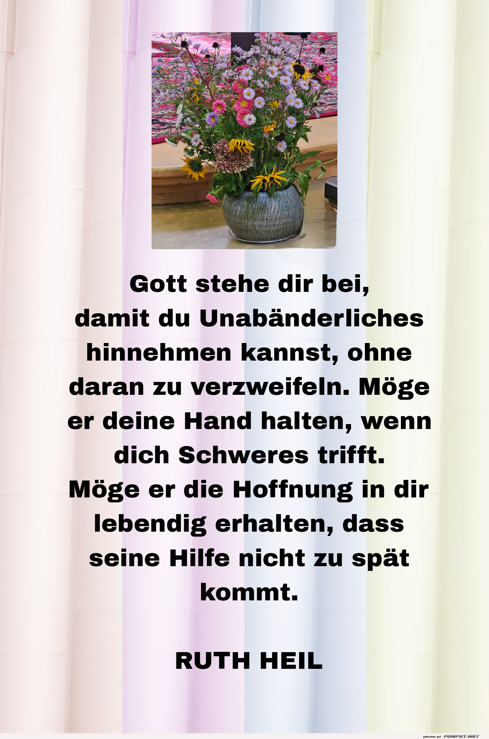 gott stehe dir bei