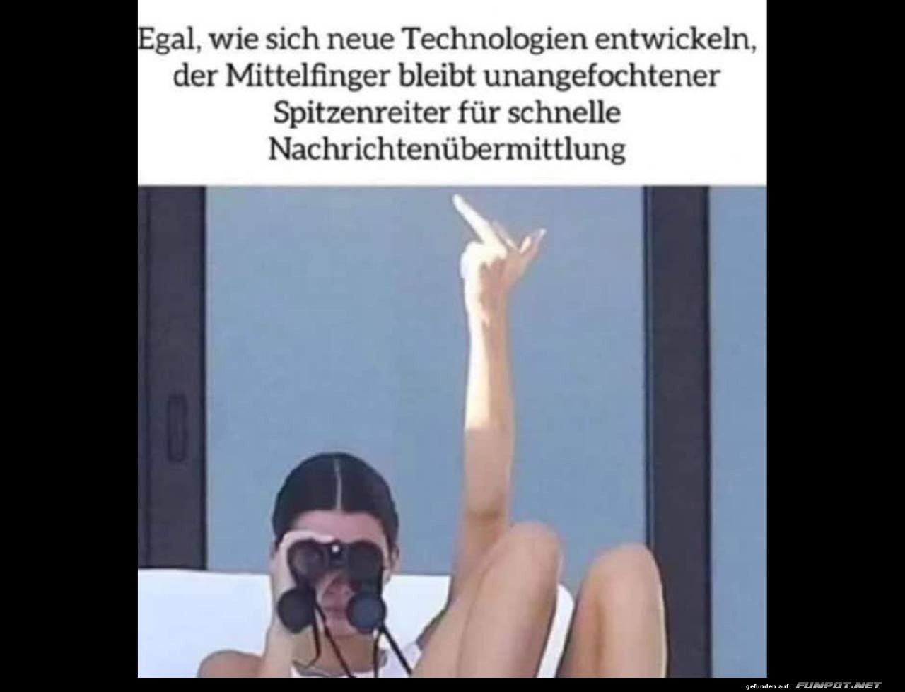 Der Mittelfinger