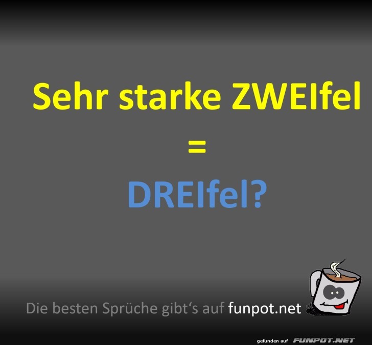 Starke Zweifel