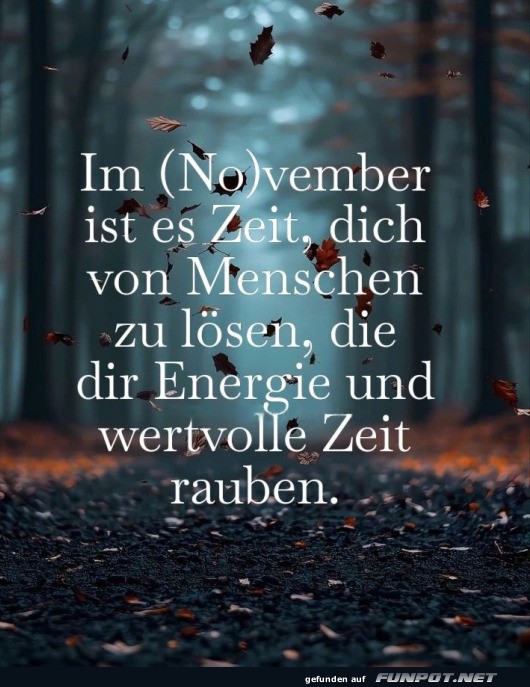 Im November