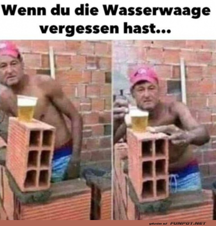 Ein Bier tut es auch