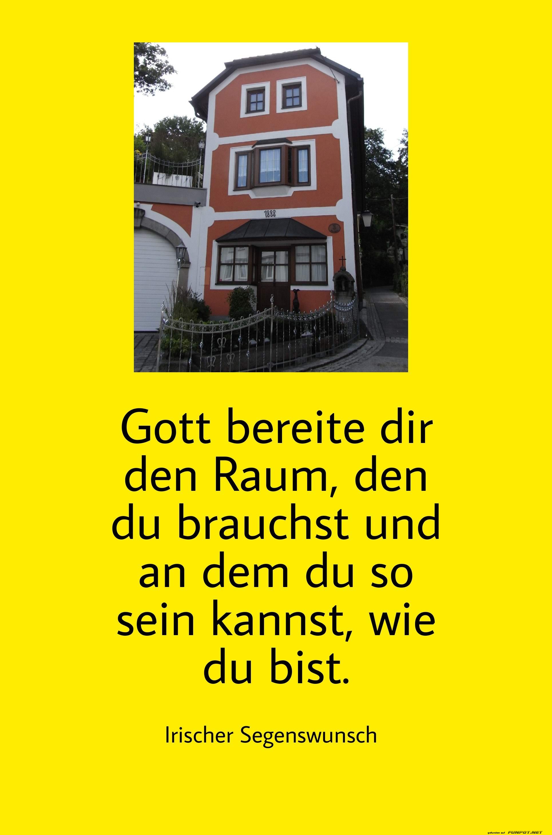 gott bereite dir den raum