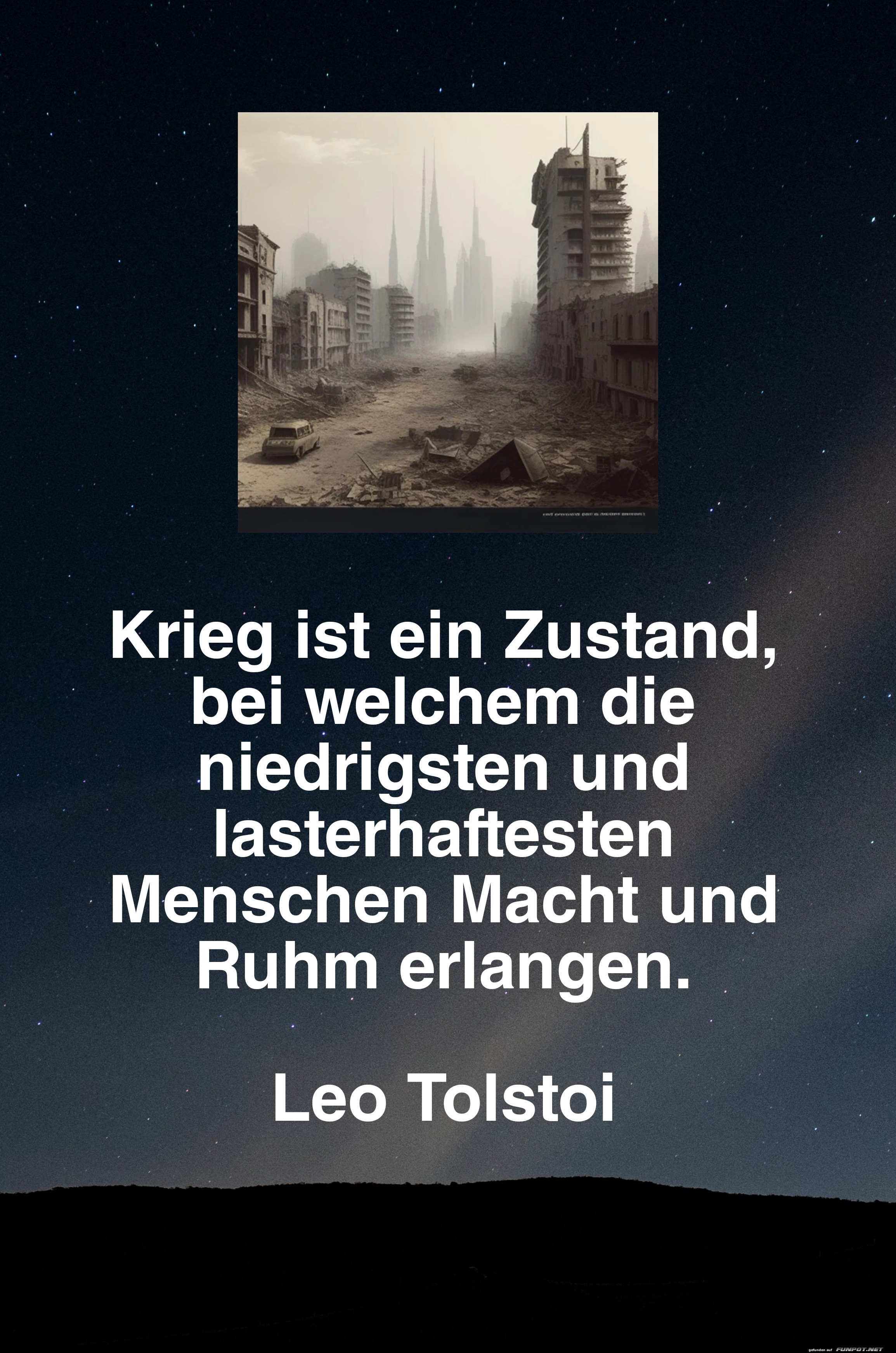 krieg ist ein zustand