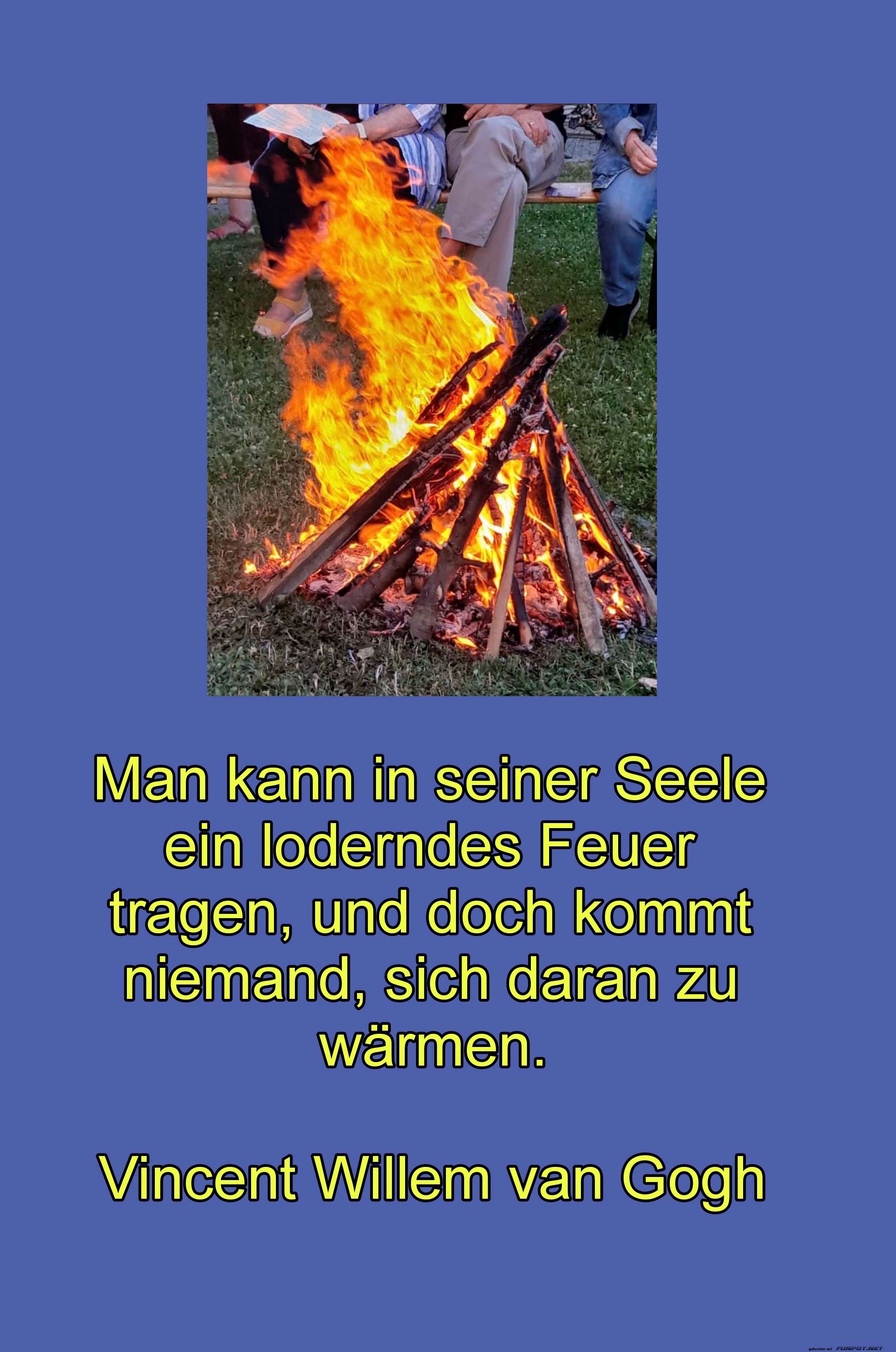 man kann in seiner seele