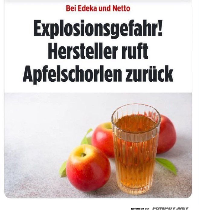 Explosionsgefahr