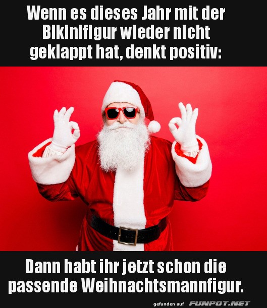 die passende Weihnachtsmannfigur