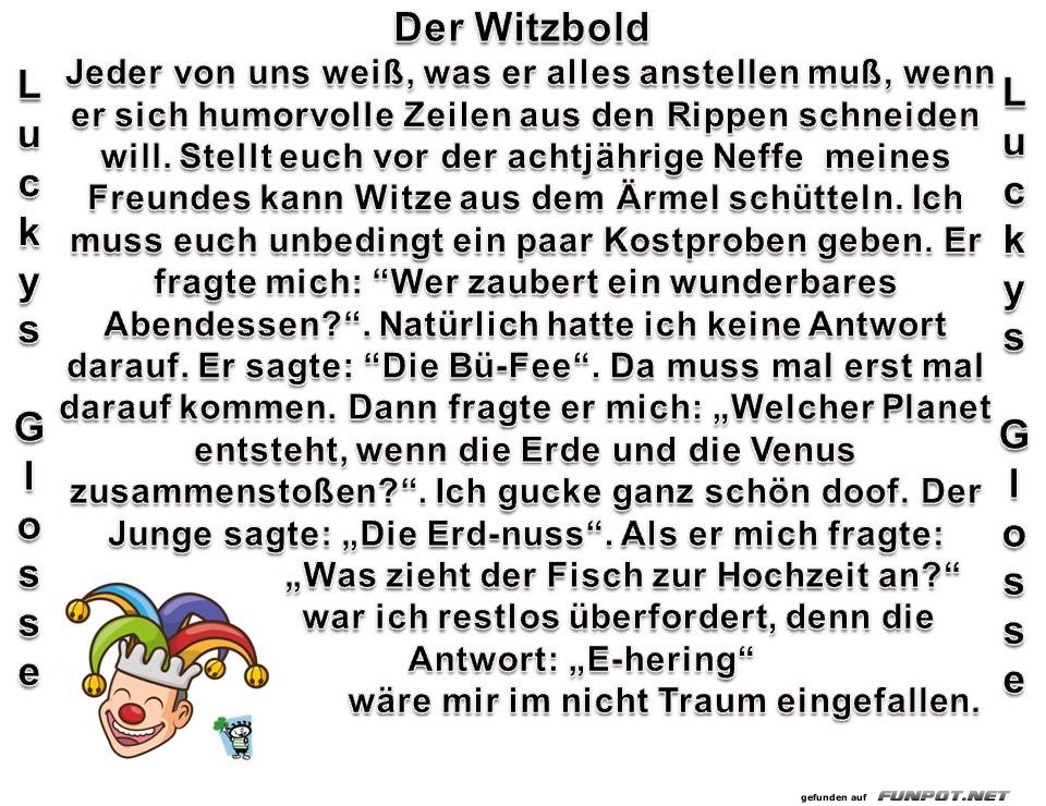 Der Witzbold