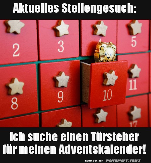 Aktuelles Stellengesuch