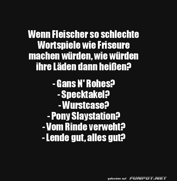 Fleischer-Wortspiele