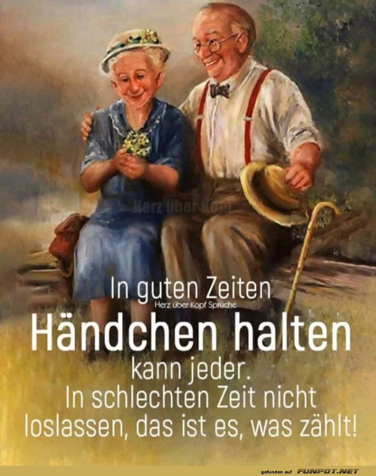 In guten Zeiten Hndchen halten