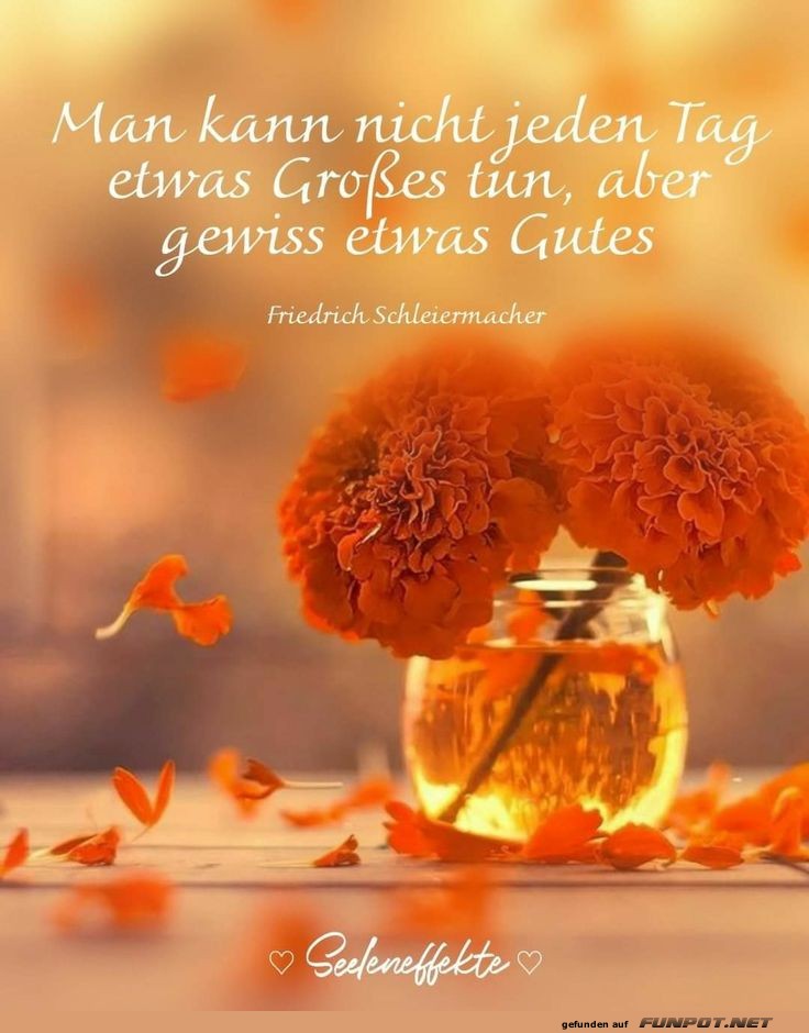 Man kann nicht jeden Tag etwas großes tun Man kann nicht jeden Tag etwas großes tun