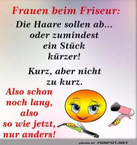 Frauen beim Friseur