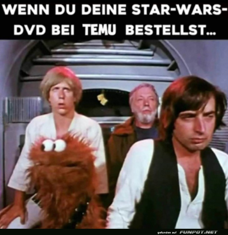 Star-Wars-DVD von Temu