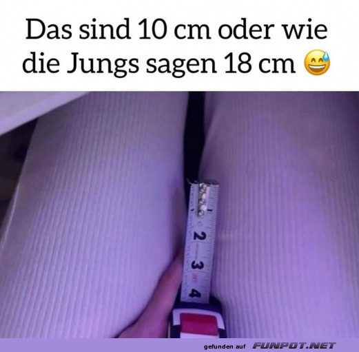 Das sind 10cm