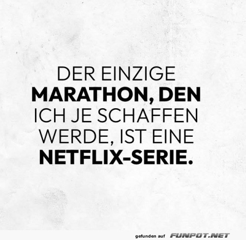 Der einzige Marathon