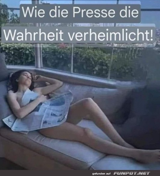 Was die Presse verheimlicht