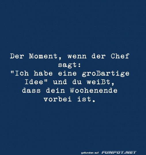 Der Moment