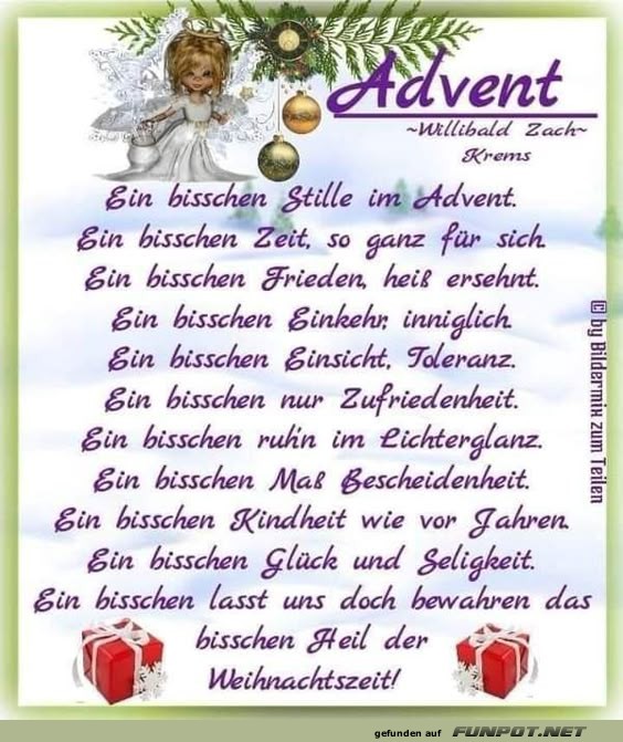 Ein bisschen Stille im Advent