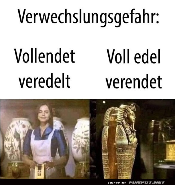 Verwechslungsgefahr