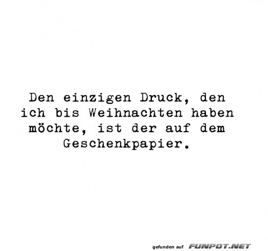 Der einzige Druck