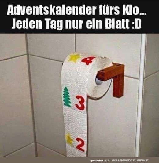 Adventkalender frs klo