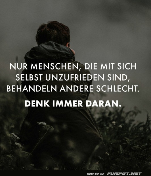 Denk immer daran