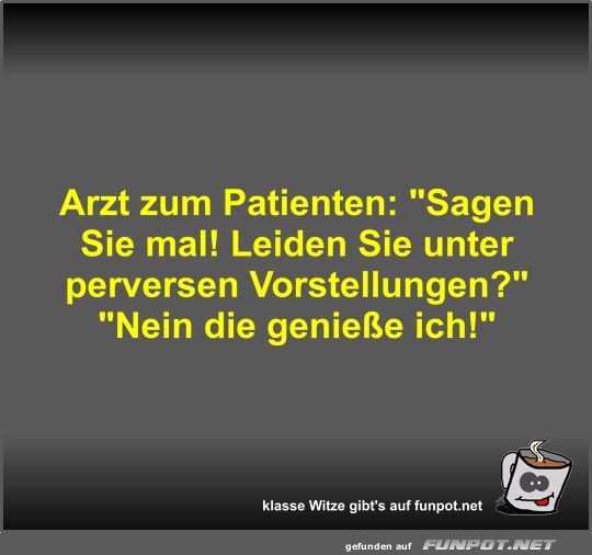 Arzt zum Patienten