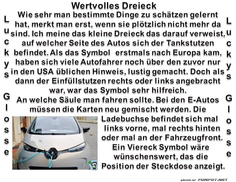 Wertvolles Dreieck