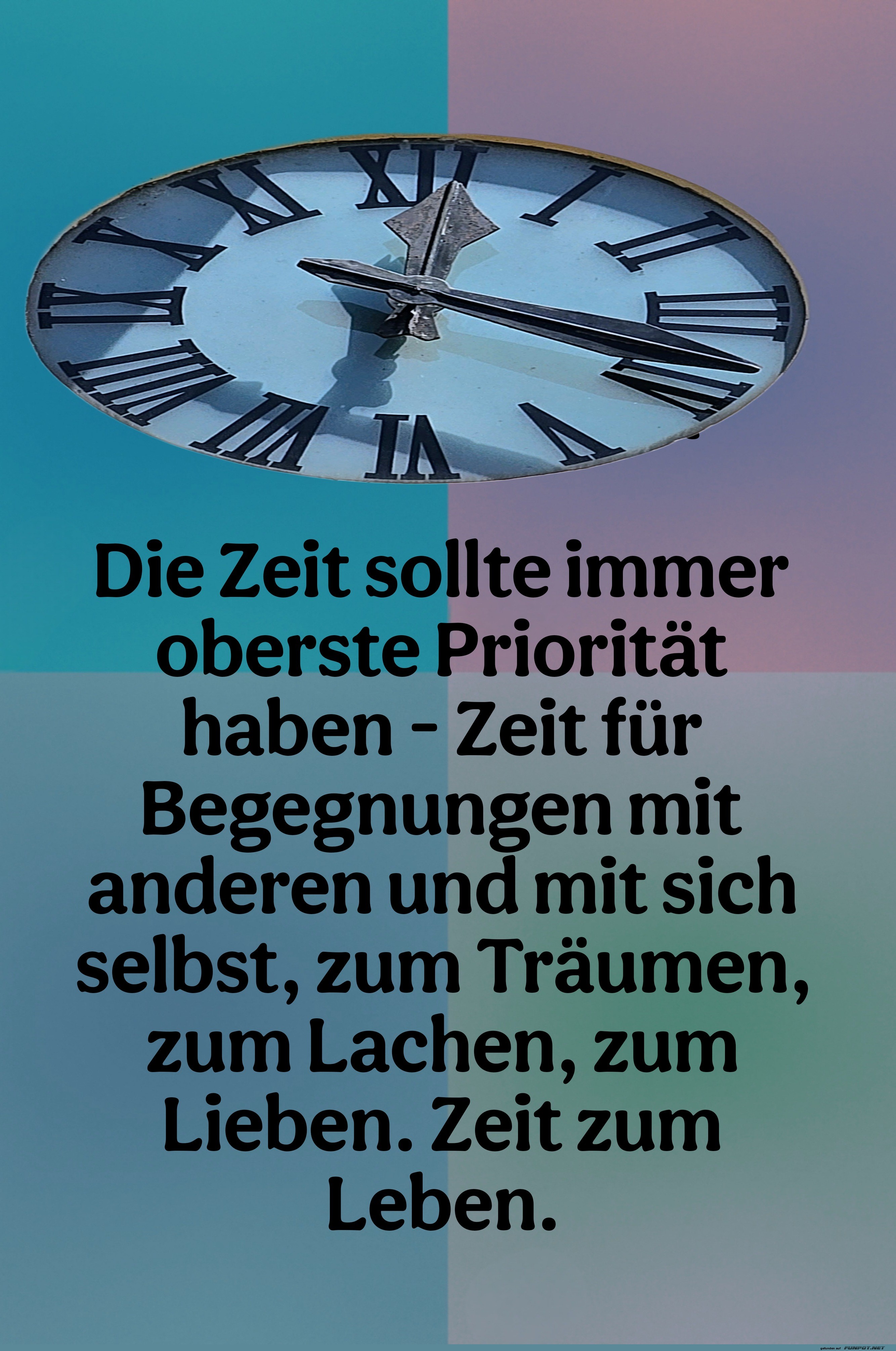 die zeit sollte immer