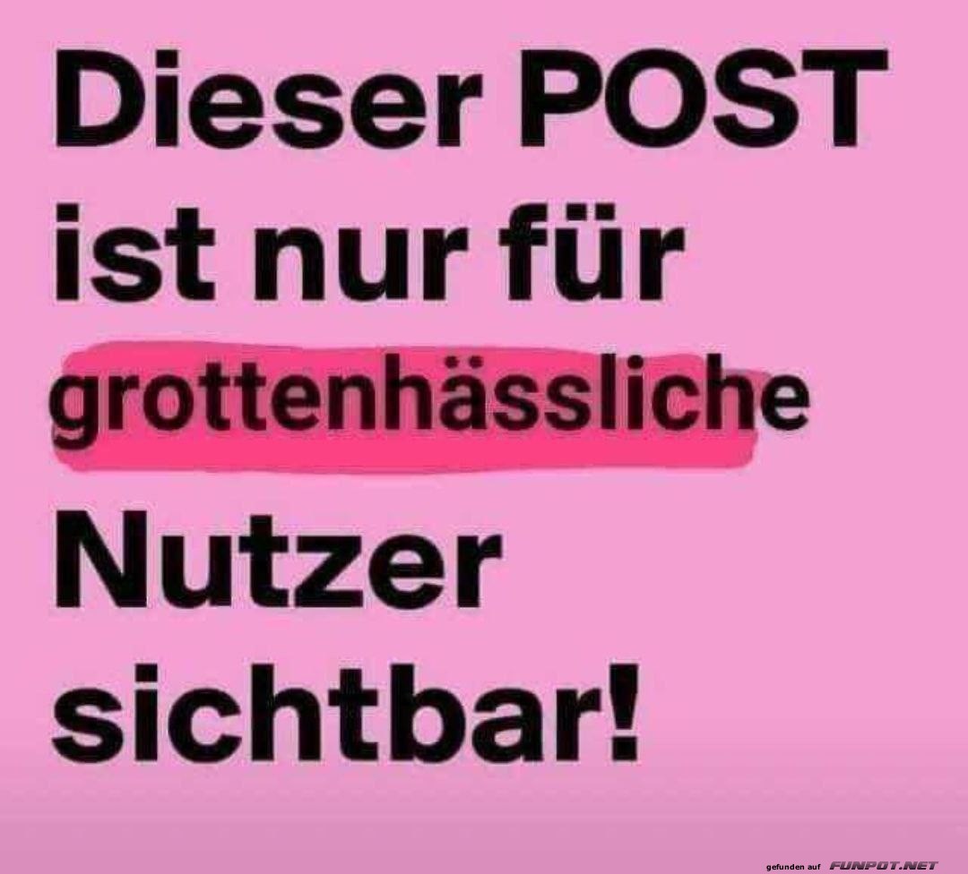 Dieser Post