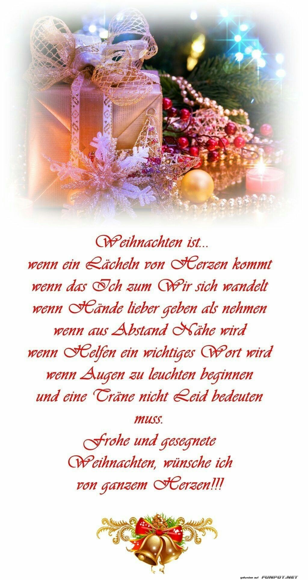 Weihnachten ist....