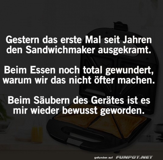 Der Sandwichmaker