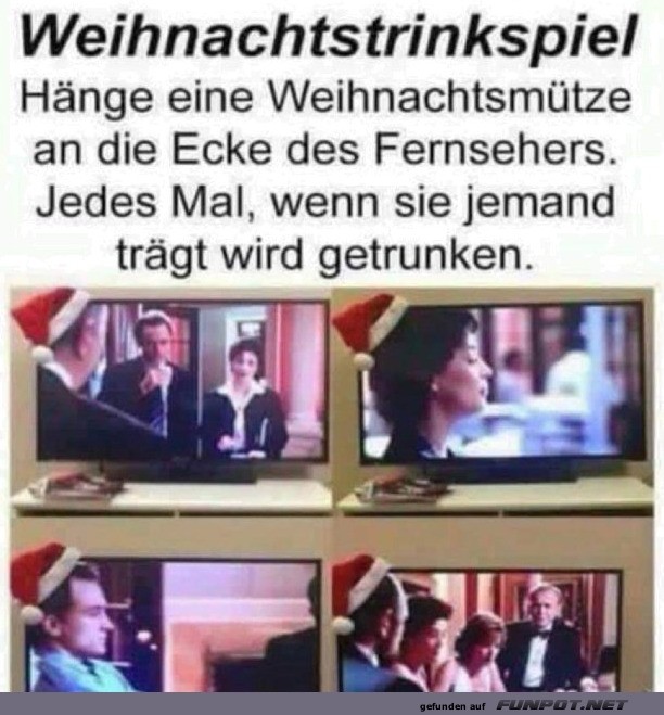 Weihnachts-Trinkspiel