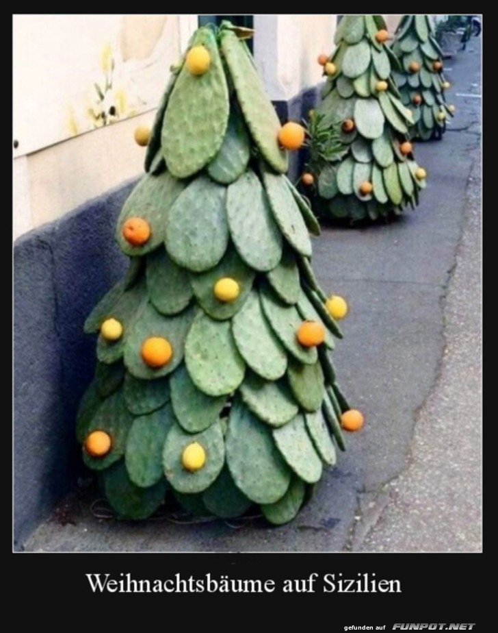 Lustiger Weihnachtsbaum