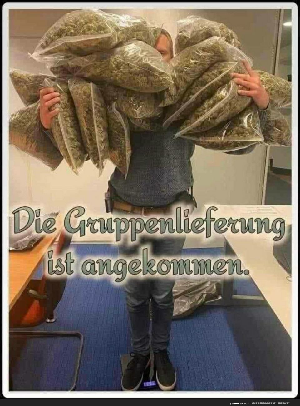 Die Gruppenlieferung ist da