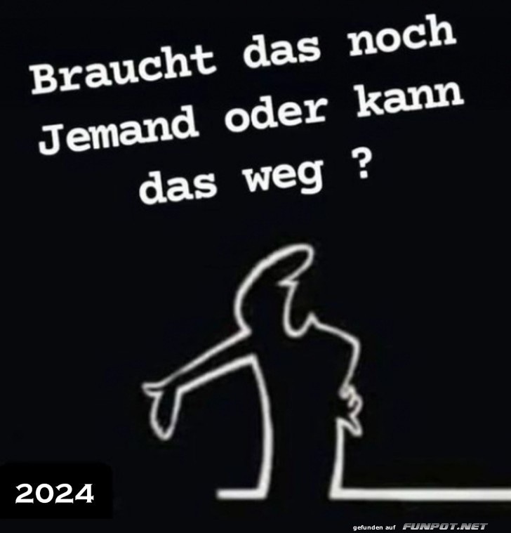 Kann das weg?