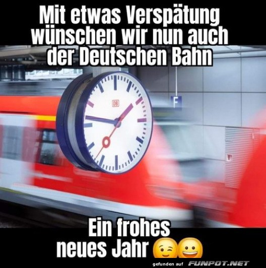 Frohes neues Jahr