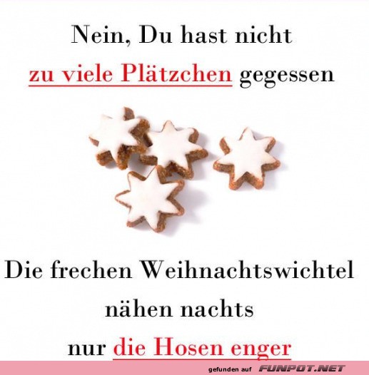 Die Weihnachtswichtel sind schuld