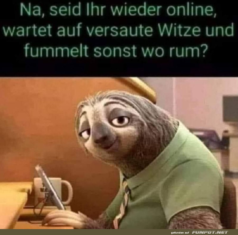 Seid ihr wieder online?