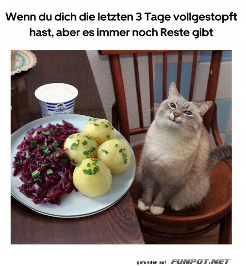 Es gibt noch Reste