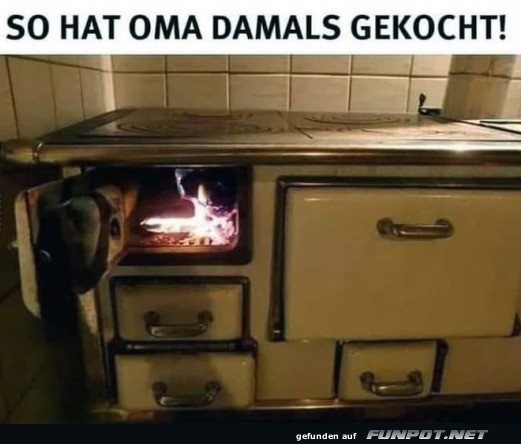 So hat Oma gekocht