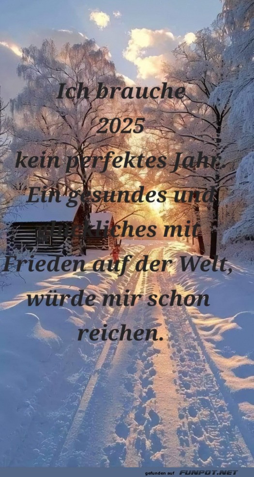 Kein perfektes Jahr